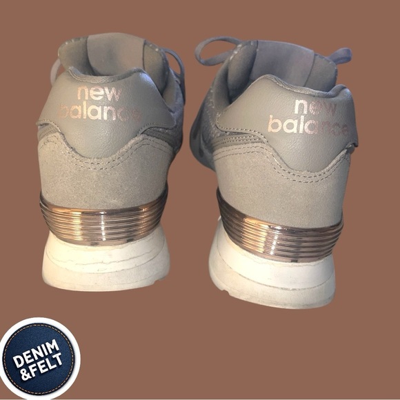 New Balance Women’s 574 Artic Sky Shoe/Sneaker | Color: Grey/Rose Gold 🩶🩶👟👟 - Picture 12 of 15